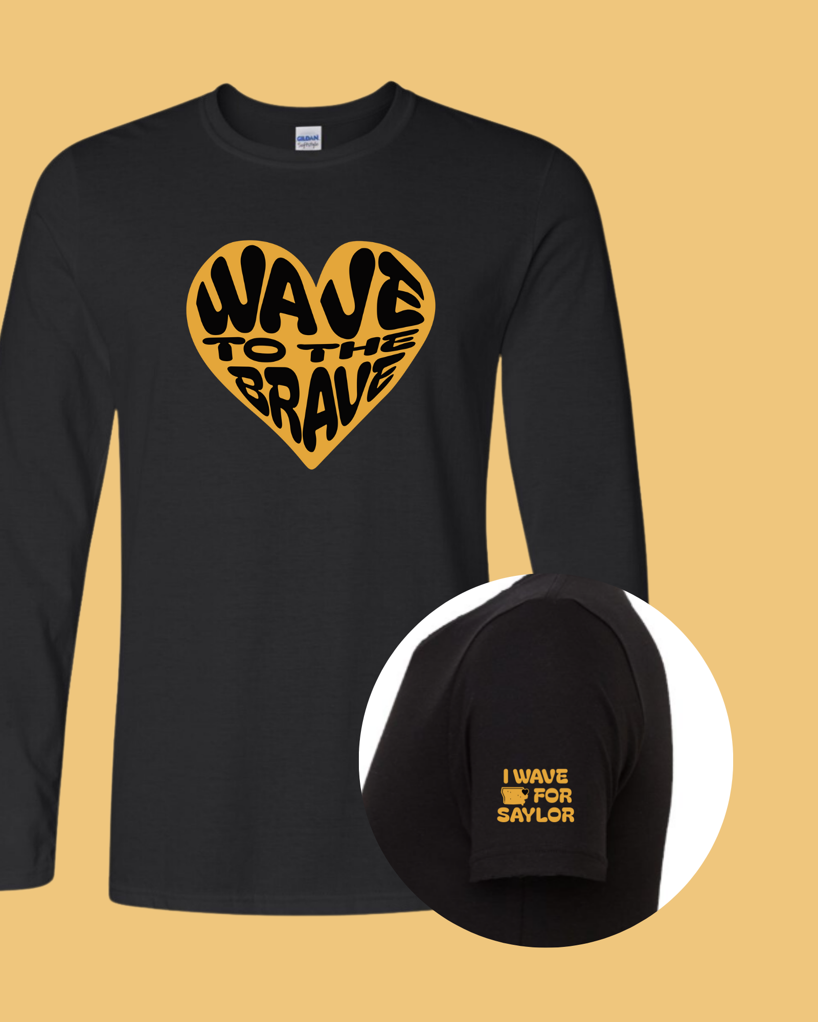 Wave To The Brave Adult Long Sleeve Tee December 2024 Saylor Kelchen Wave to the brave adult long sleeve tee december 2024 saylor kelchen